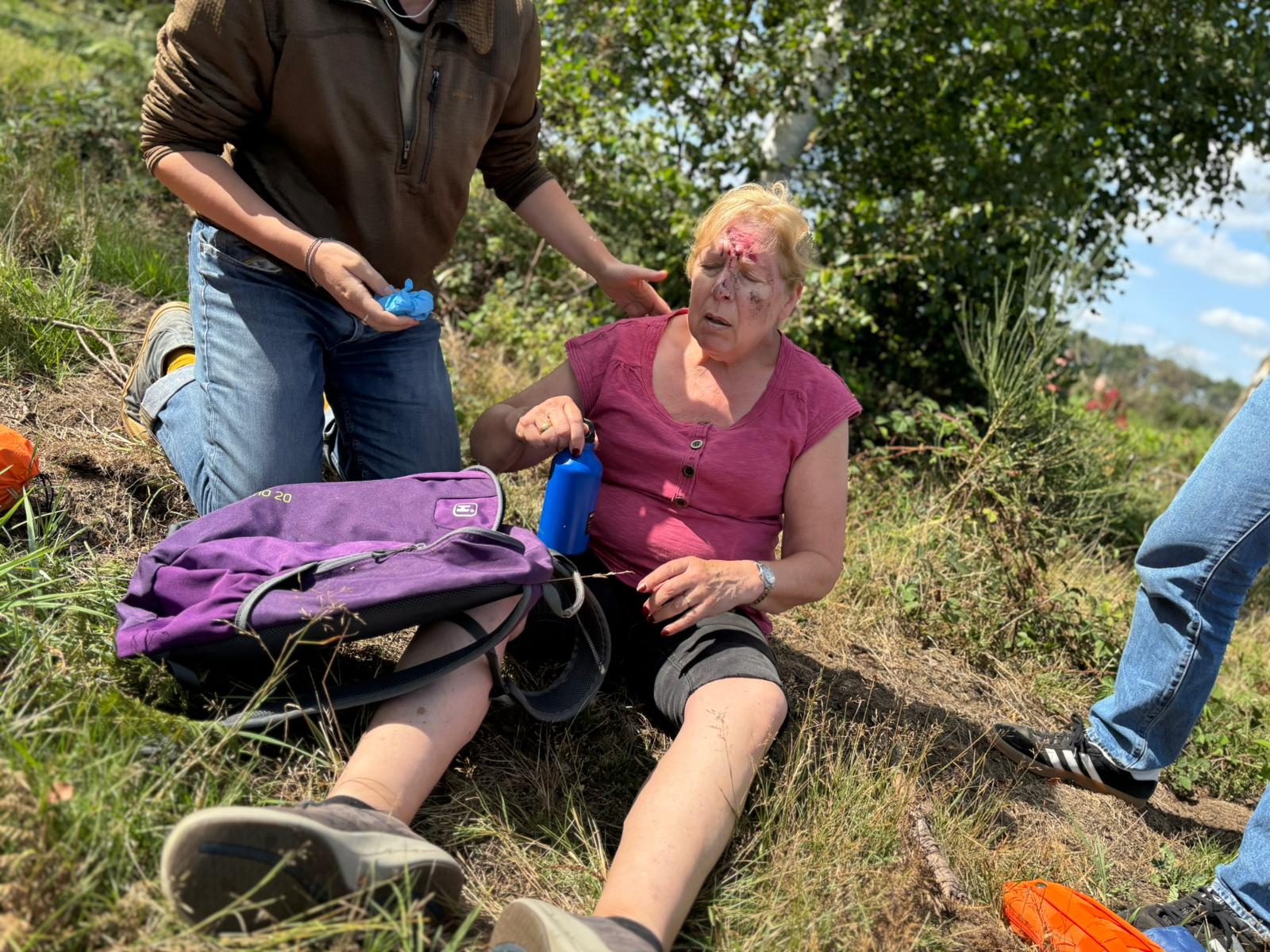First Aid training scenarios.